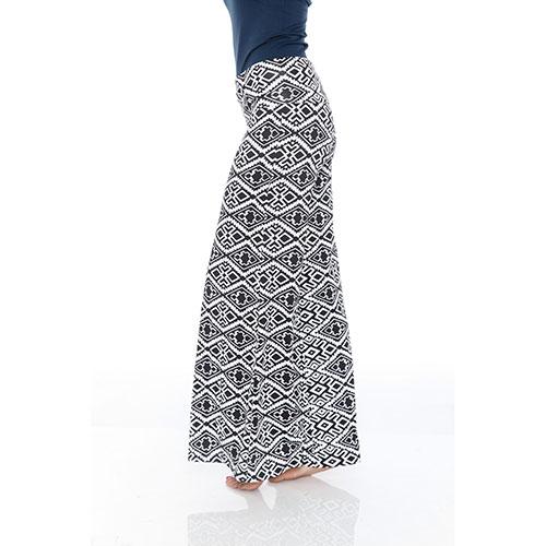 Womens White Mark Black Print Palazzo Pants