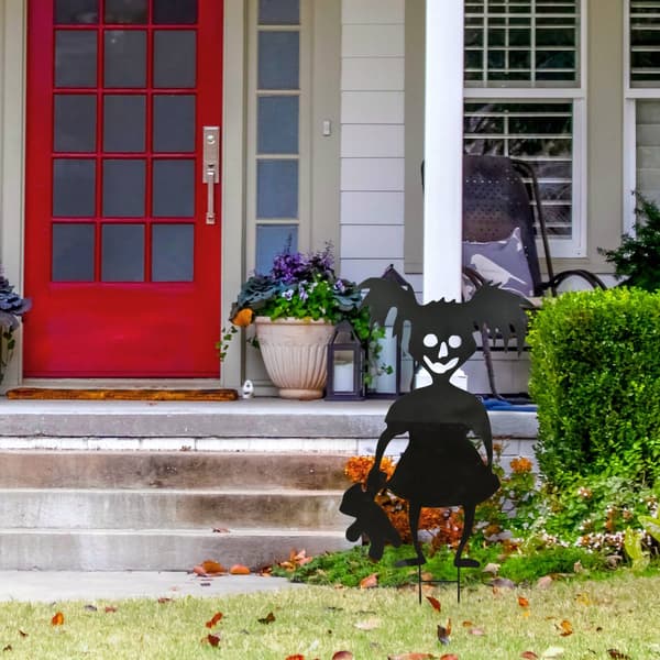 National Tree 38in. Halloween Scary Girl Garden Stake