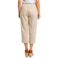 Petite Hasting & Smith Solid Crinkle Tie Front Capris - image 7