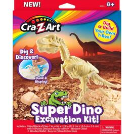 Cra-Z-Art&#40;tm&#41; Super Dino Excavation Kit
