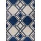 KAS Lucia Grey Ivory Denim Grant Rectangular Rug - image 1