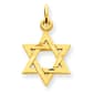 Gold Classics&#40;tm&#41; 14kt. Satin Star of David Charm - image 1