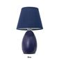 Simple Designs Mini Egg Oval Ceramic Table Lamp w/Matching Shade - image 8
