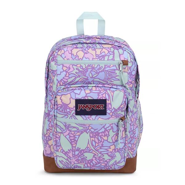 JanSport&#40;R&#41; Cool Student Fluid Floral Backpack - Lilac - image 
