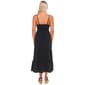 Juniors Madden Girl Air Flow Smock Waist V-Neck Midi Dress - image 2