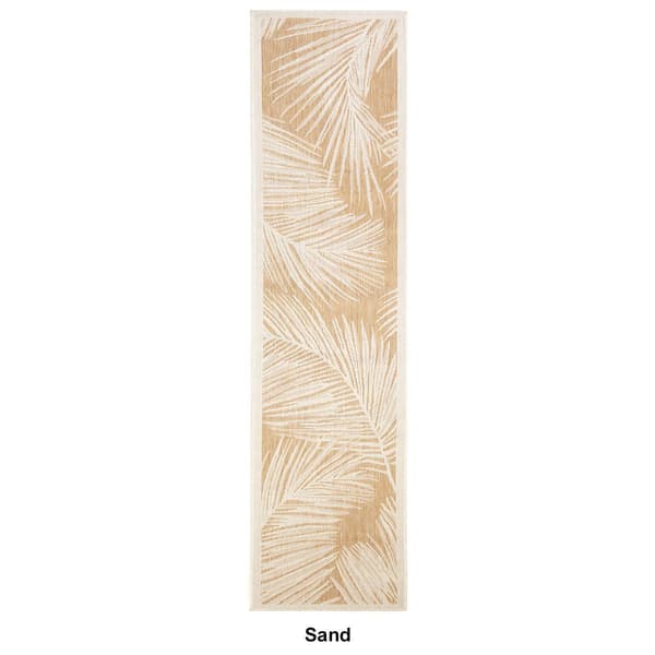 Liora Manne Carmel Fronds Rectangular Large Runner