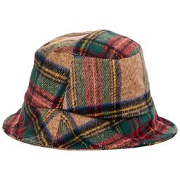 Womens Steve Madden Tartan Bucket Hat