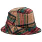 Womens Steve Madden Tartan Bucket Hat - image 1