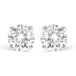 Haus of Brilliance White Gold Lab Grown Diamond Stud Earrings - image 2