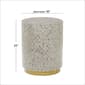 9th & Pike&#174; Grey Mother of Pearl Contemporary Accent Table - image 3