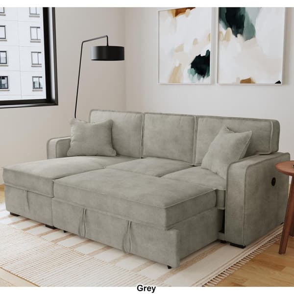 Elements Charisma Left Arm Facing Chaise w/ Storage