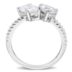 Gemstone Classics™ Sterling Silver Moissanite Statement Ring