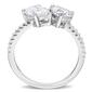 Gemstone Classics&#8482; Sterling Silver Moissanite Statement Ring - image 3
