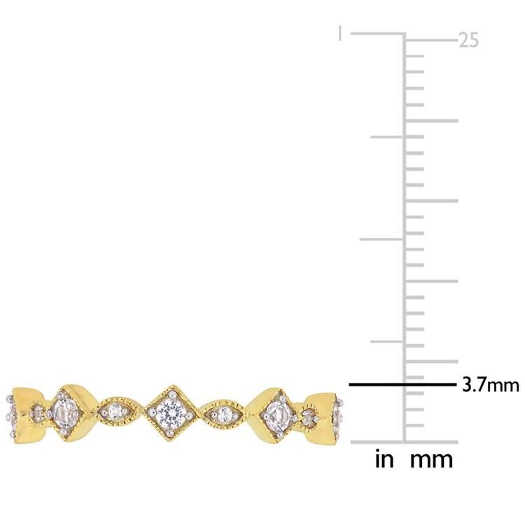 Gemstone Classics™ 0.54ctw. Sapphire 10kt. Yellow Gold Ring