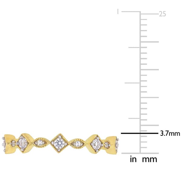 Gemstone Classics™ 0.54ctw. Sapphire 10kt. Yellow Gold Ring