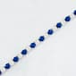 Silver Plated Sapphire & Cubic Zirconia Tennis Bracelet - image 1