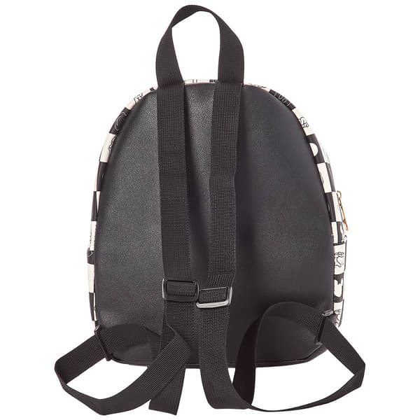 Womens Bioworld Mickey Mouse Checkered Mini Backpack