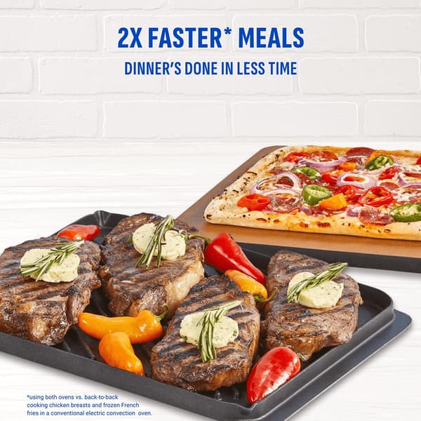 PowerXL Smartsynx(tm) 25qt. Dual Door Air Fryer Oven T067D5-1SP