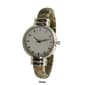 Womens Olivia Pratt™ Faux Snake Skin Bangle Women Watch - image 5