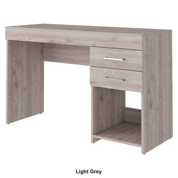 FM FURNITURE Austin Computer Desk with 2 Drawers