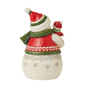 Jim Shore Heartwood Creek Snowmom with Snowbaby Figurine - image 2
