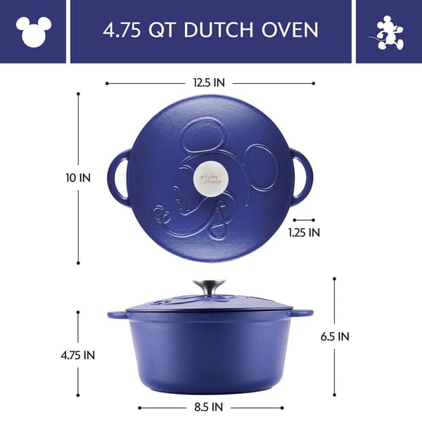 Farberware&#174; Disney Bon Voyage Pre-Seasoned 4.5qt. Dutch Oven