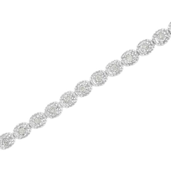 Diamond Classics&#8482; Sterling Silver 1/2ctw. Tennis Bracelet