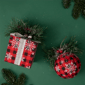Northlight Buffalo Plaid Snowflake Christmas Ornament - image 2
