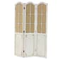9th & Pike® Farmhouse Beige Wood Room Divider Screen - image 3