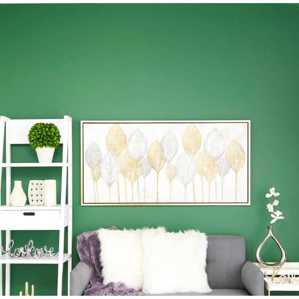 CosmoLiving by Cosmopolitan Brown Canvas Wall Art
