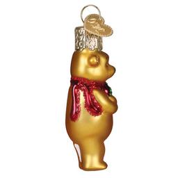 Old World Christmas Mini Winnie The Gift Glass Ornament
