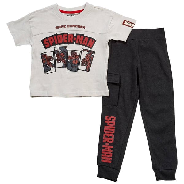 Boys (4-7) Marvel Spider-Man Game Changer 2pc. Tee & Joggers Set - image 