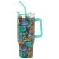 Gourmet Home 40oz. Multi Color Bling Tumbler w/ Handle - image 1