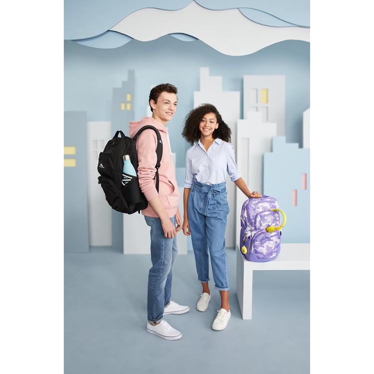 High Sierra® Black Swoop Backpack