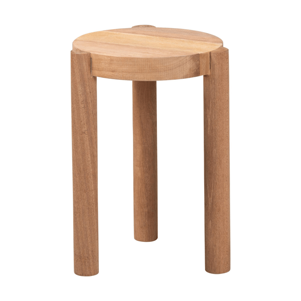 bali & pari Shadi Acacia Wood Multipurpose Accent Stool