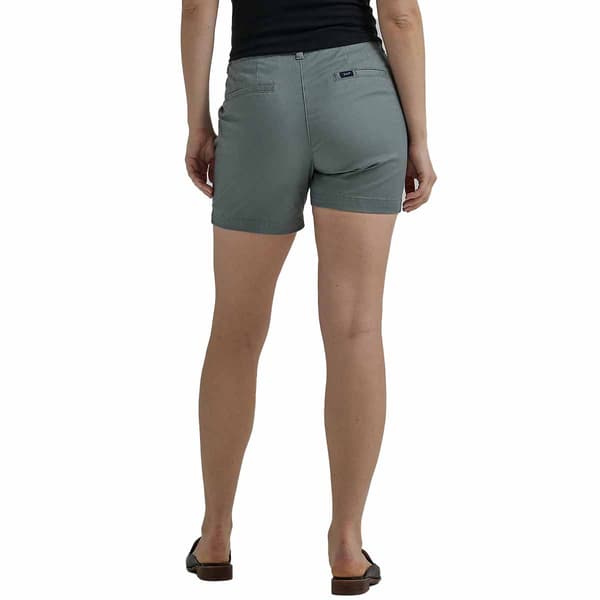 Womens Lee&#174; Solid Chino Walking Shorts