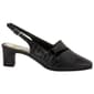 Womens Easy Street® Croco Slingback Heels - image 3