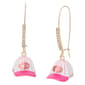 Betsey Johnson Baseball Cap Dangle Earrings - image 1