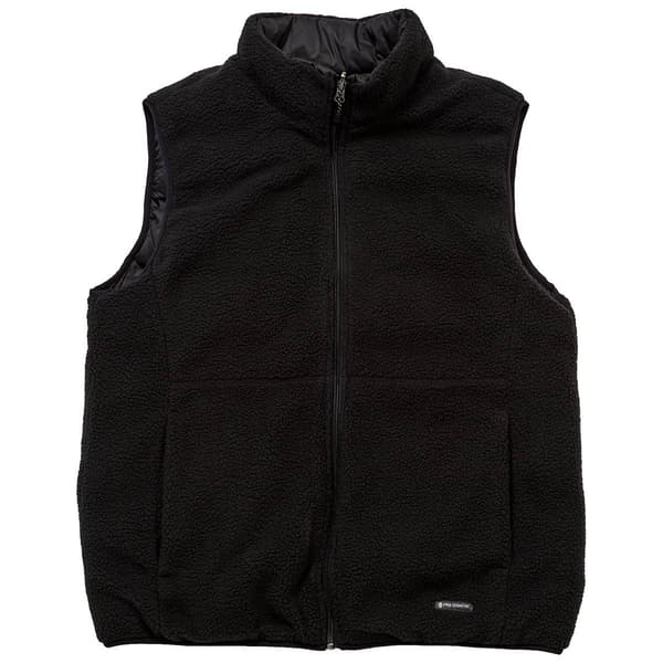 Mens Free Country Sherpa Lined Reversible Vest