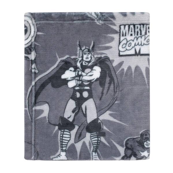 Marvel Comics Retro Baby Blanket