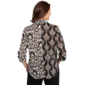 Womens Alfred Dunner Natural Instinct Twin Scroll Button Down - image 2