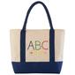 Girls Mud Pie School Tote Bag - Blue - image 1