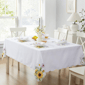 Threadmade Sunflower and Daisies Cutwork Tablecloth - image 2