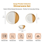 Sango Phoebe 12pc. Caramel Round Dinnerware Set - Service for 4 - image 2