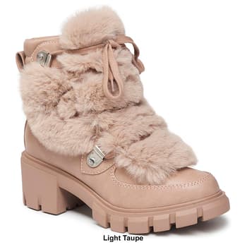 Womens XOXO Odonna Faux Fur Ankle Winter Boots - Boscov's