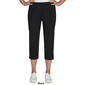 Petite Hearts of Palm Essentials Pull On Solar Tech Crop Capris - image 5
