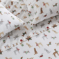 Martha Stewart Holiday Pups Sheet Set - image 3