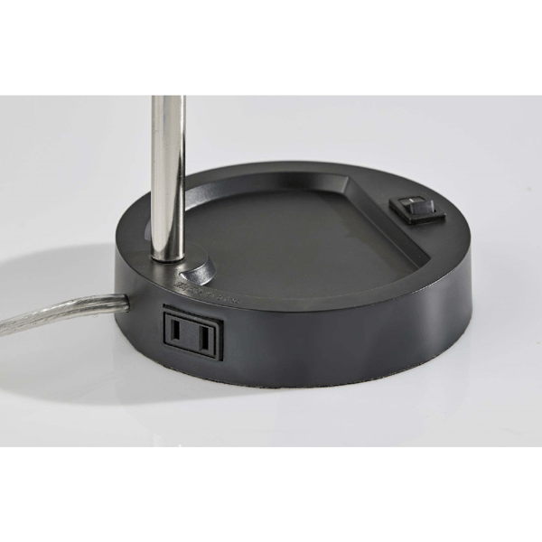 Simplee Adesso Slender LED Black Desk Lamp