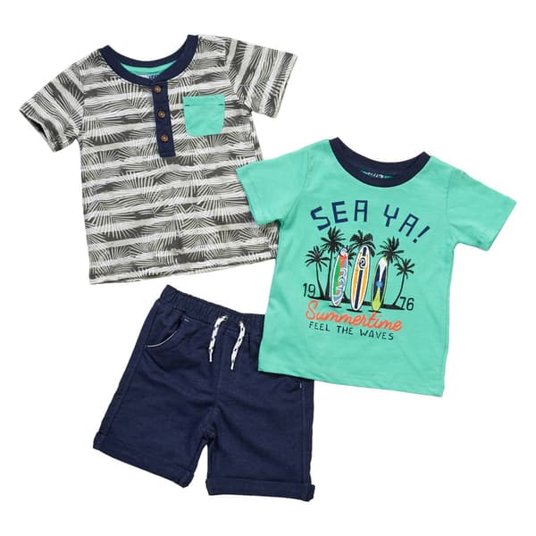 Side By Side Boy Shorts Set main image 1