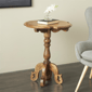 9th & Pike® Traditional Brown Mango Wood Accent Table - image 2